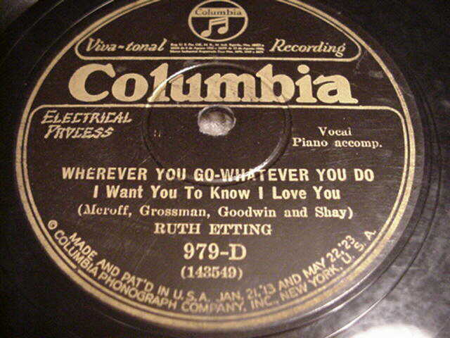 78-Wherever You Go- Whatever You Do - Columbia 979-D
